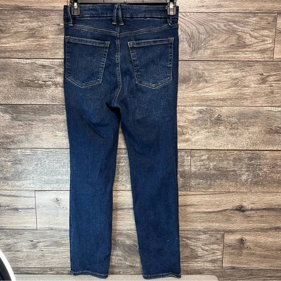 Good American Blue Skinny Stretch size 6-12 - Picture 2 of 5